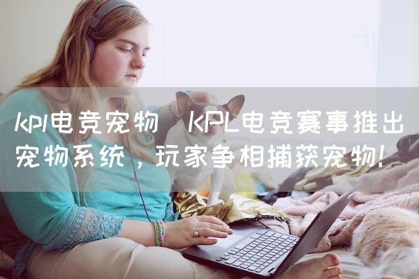 长沙电竞学校电竞市场:kpl电竞宠物(KPL电竞赛事推出宠物系统，玩家争相捕获宠物！)