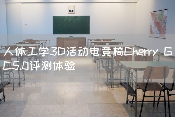长沙电竞学校电竞行业:人体工学3D活动电竞椅Cherry GC5.0评测体验