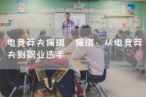 长沙电竞学校电竞市场:电竞莽夫佩琪(佩琪：从电竞莽夫到职业选手)