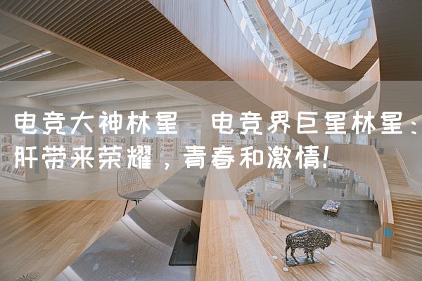 长沙电竞学校电竞市场:电竞大神林星(电竞界巨星林星：肝带来荣耀，青春和激情！)